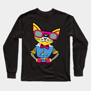 Party Cat Long Sleeve T-Shirt
